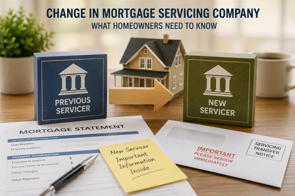 Why Did My Mortgage Company Change