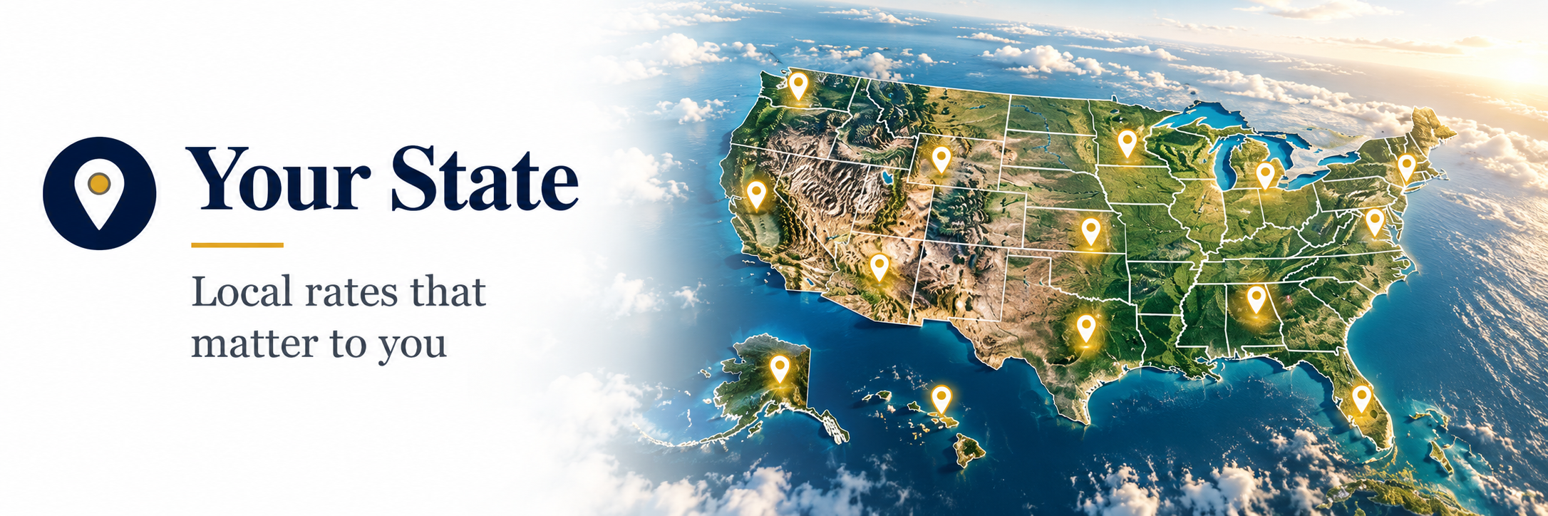 Your State — local mortgage rate information by location